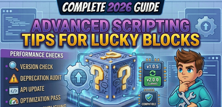 Advanced Scripting Tips for Lucky Blocks