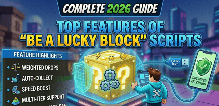Top Features of Be A Lucky Block Scripts