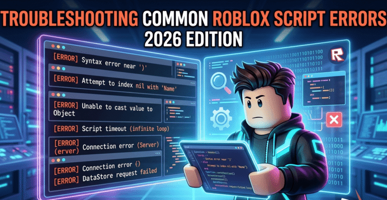 Troubleshooting Common Roblox Script Errors